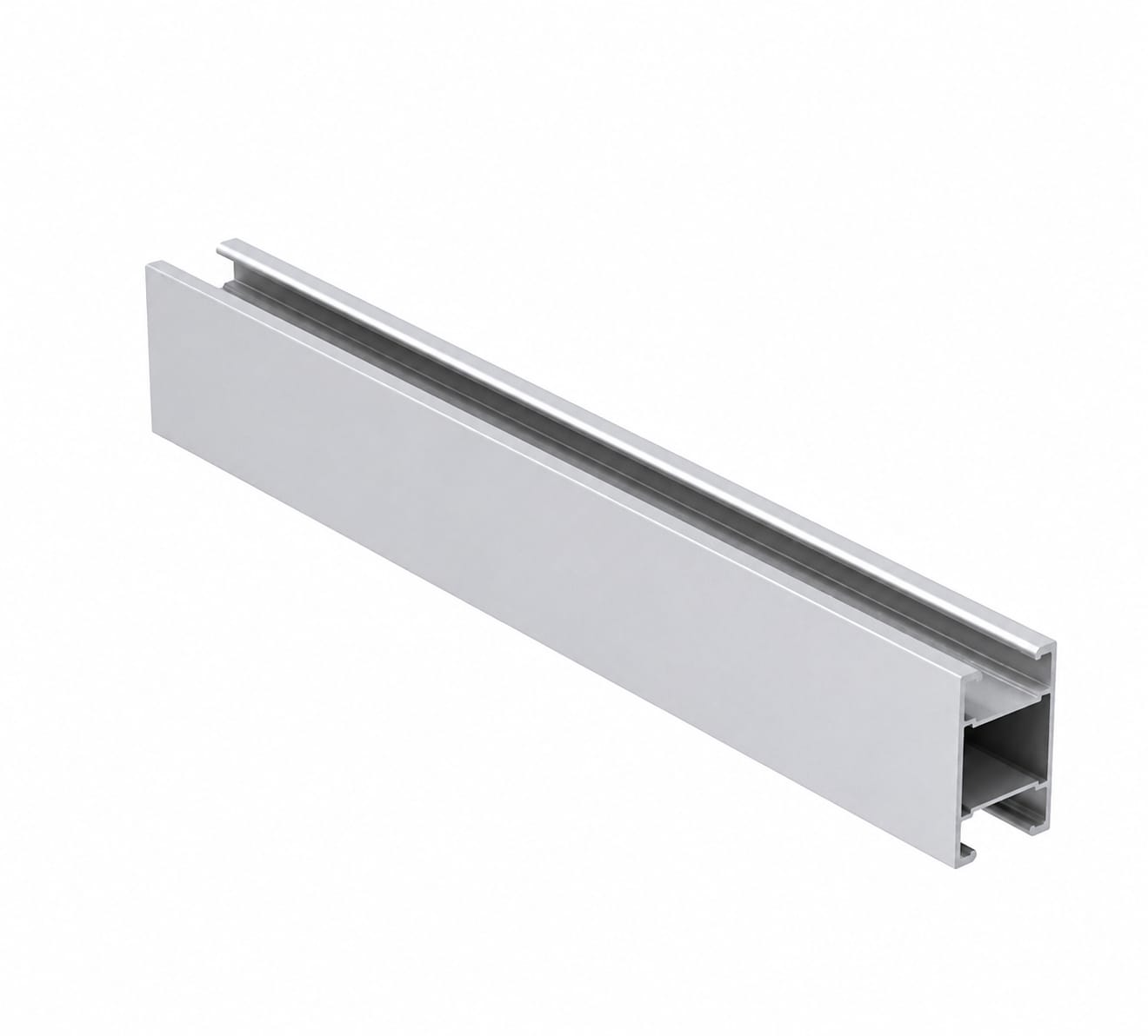 Alu-Schiene A024 Silber 2400 mm