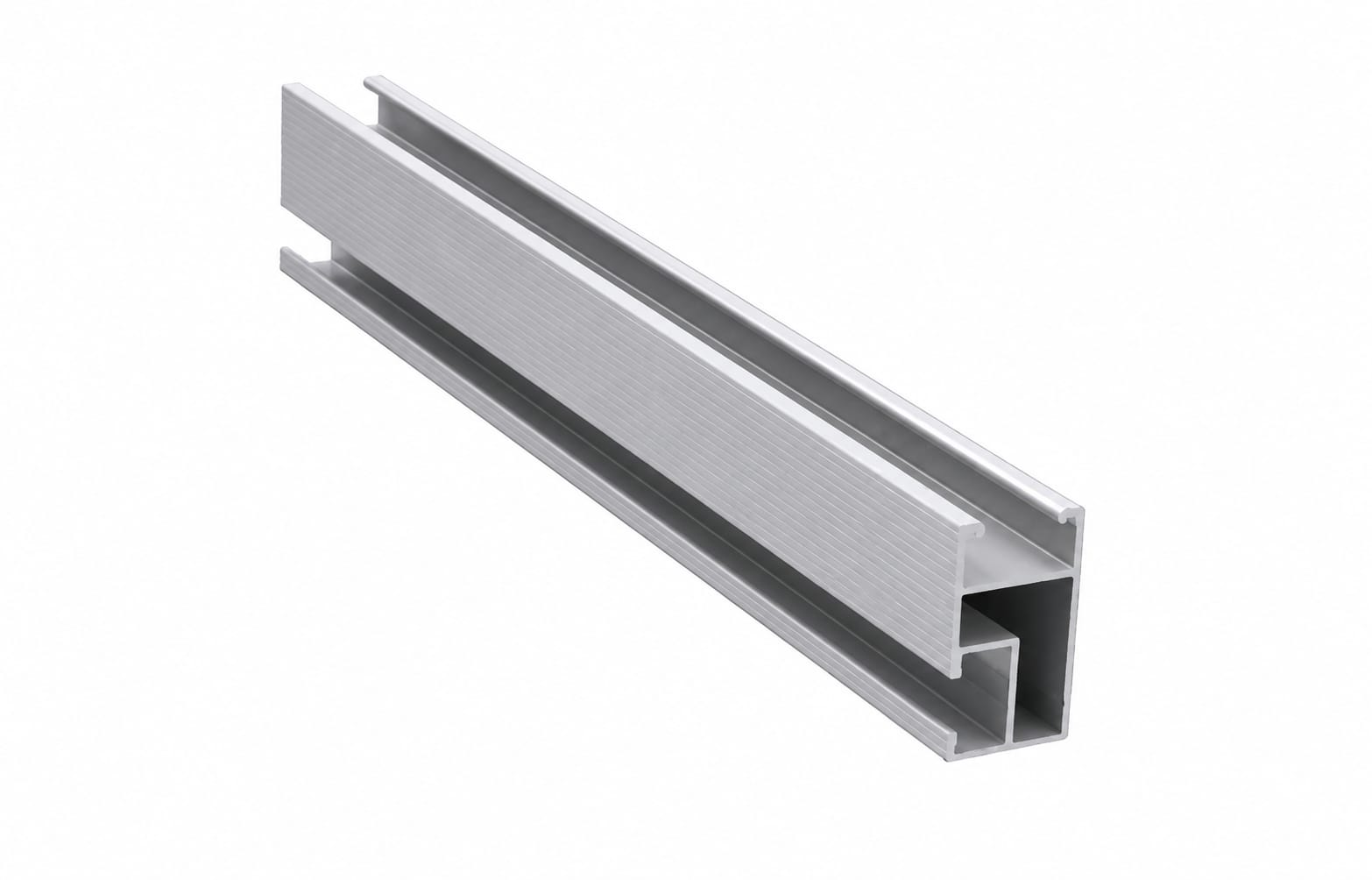Alu-Schiene A030 Silber 2400 mm