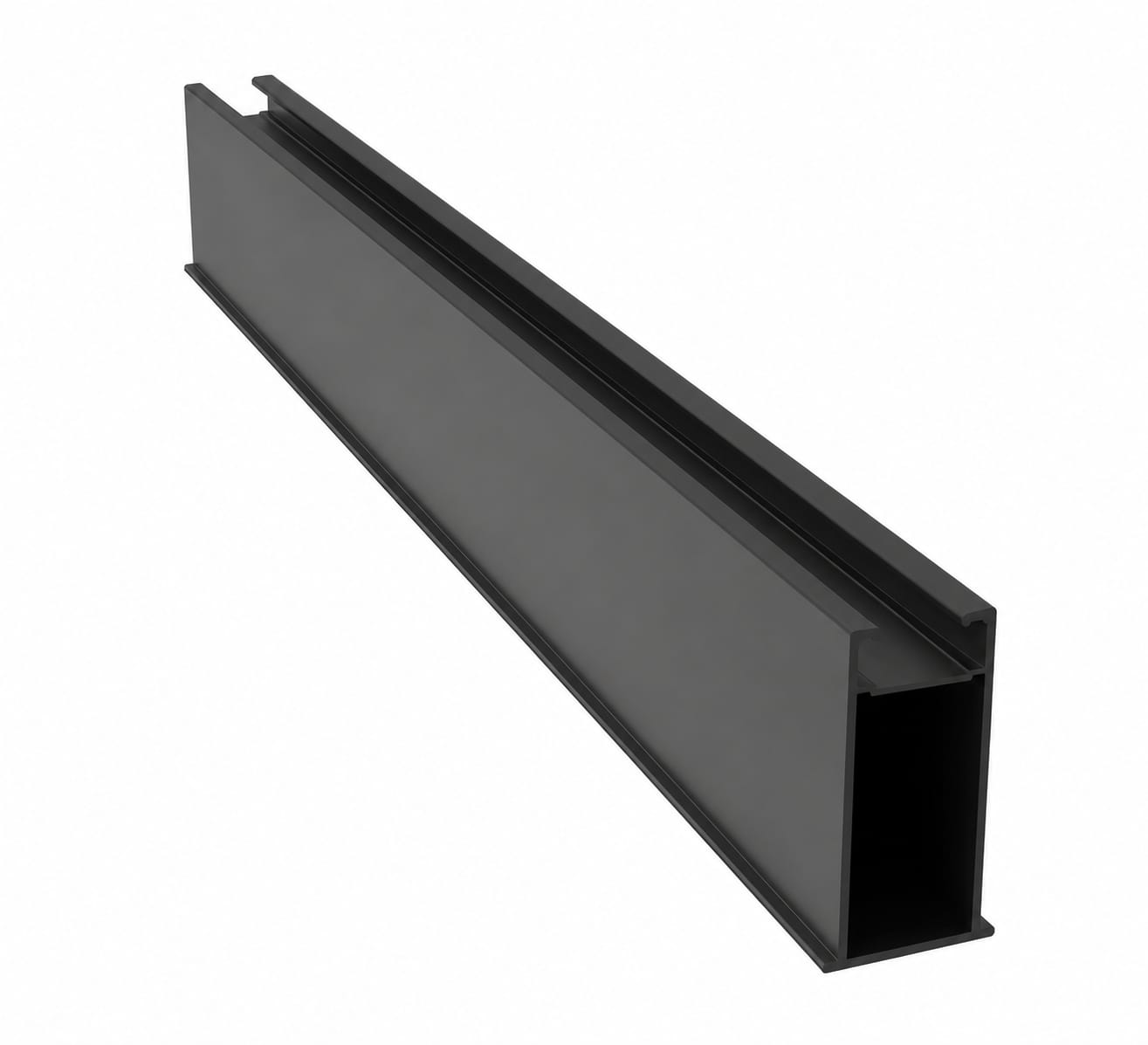 H-Schiene A021 Schwarz 2400 mm