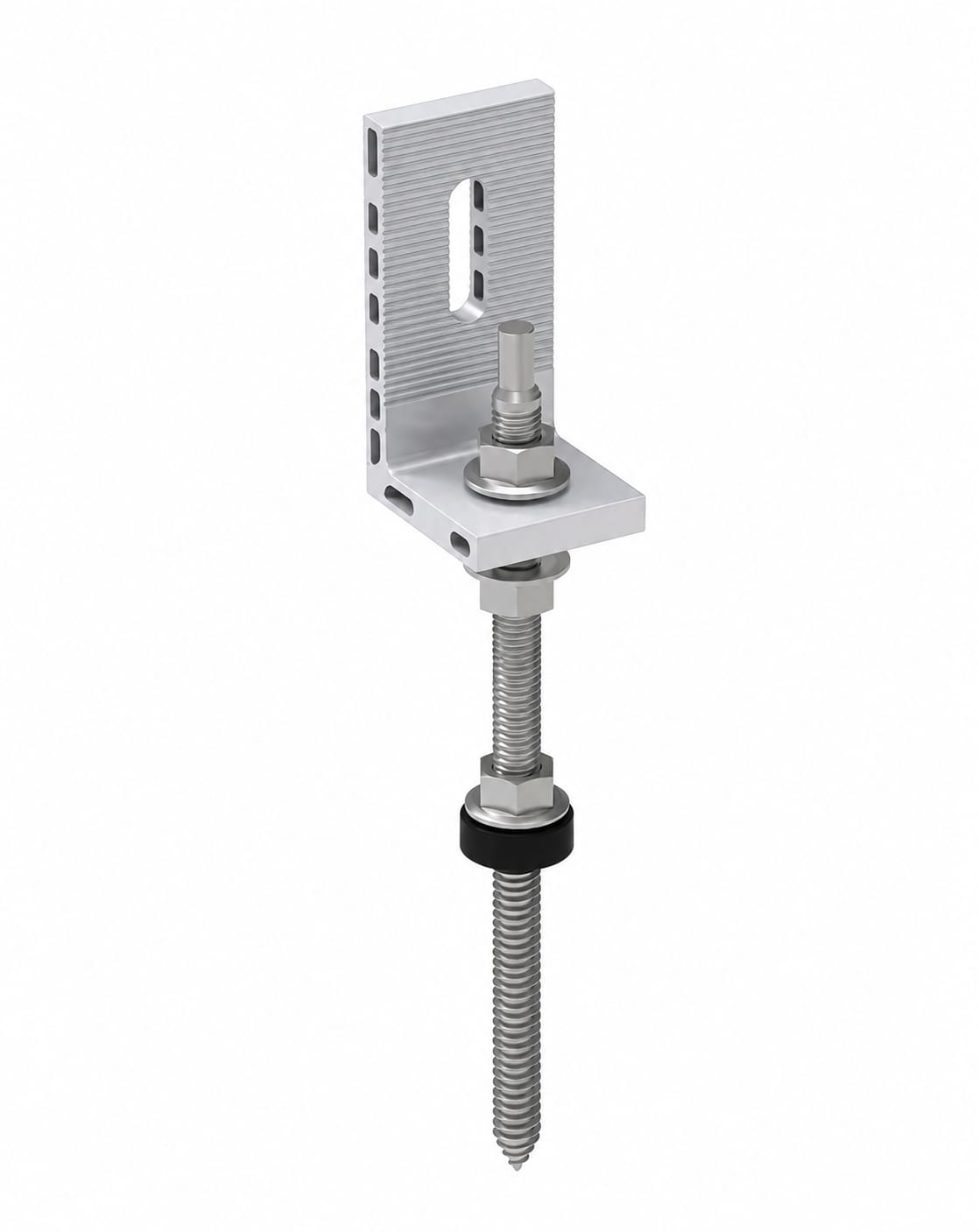 Haken-Bolzen + L-Fuß M10×250 mm