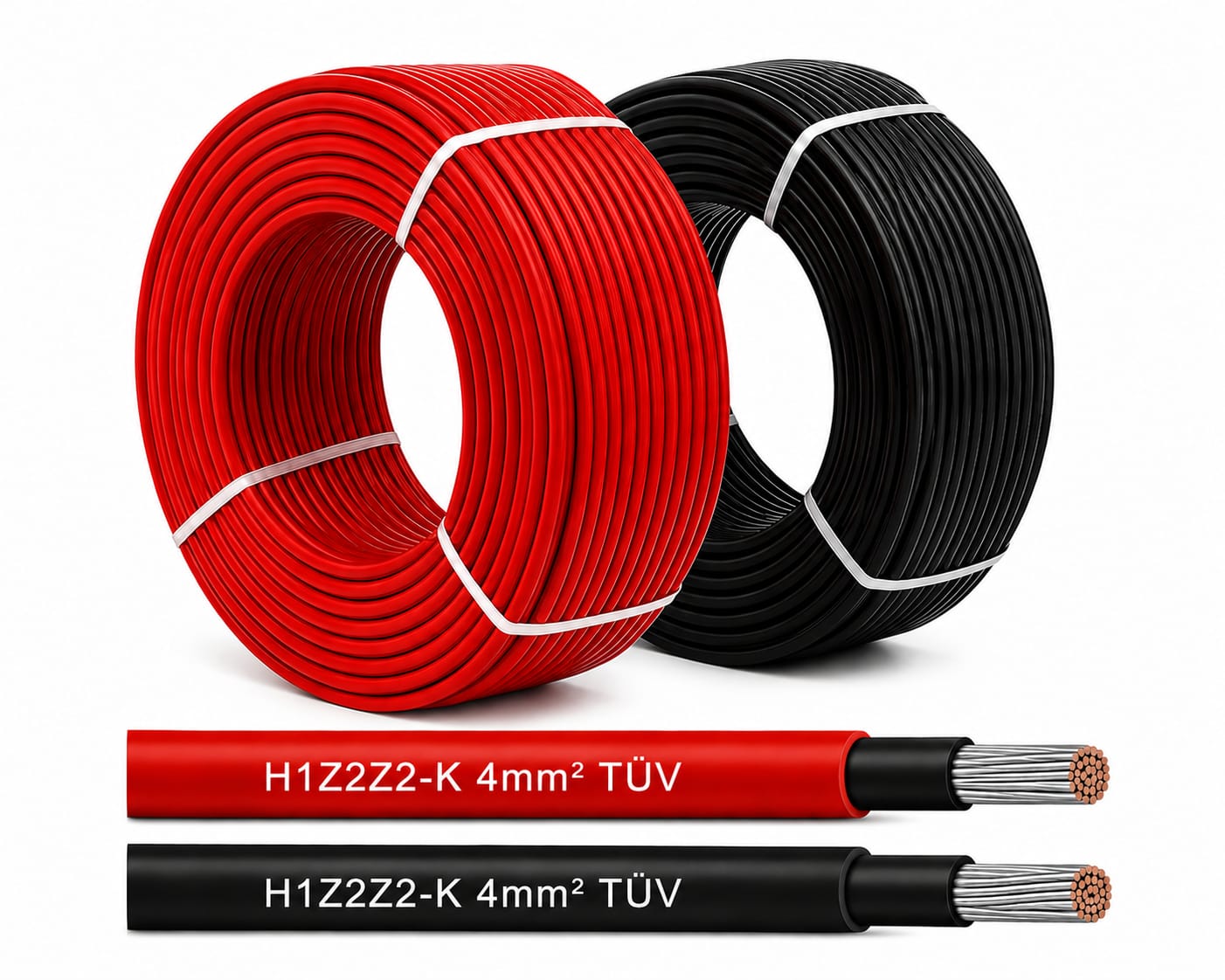 LAPP H1Z2Z2-K Solarkabel 4 mm² (schwarz / rot )