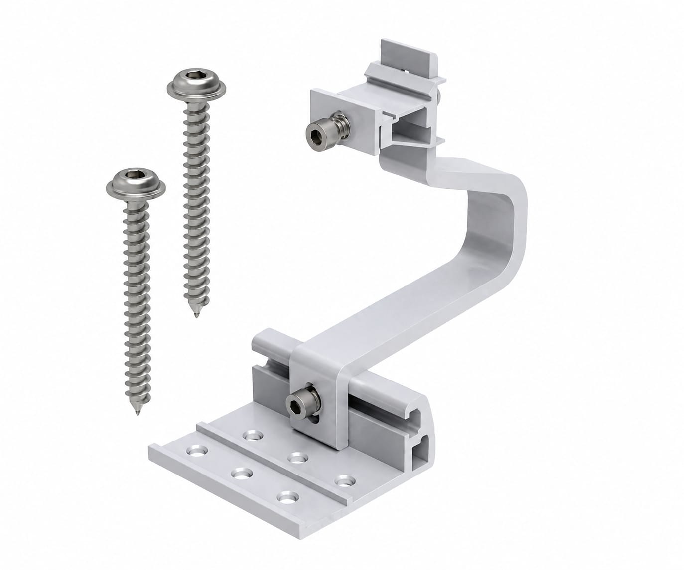Seiten-Dachhaken Alu-Kit