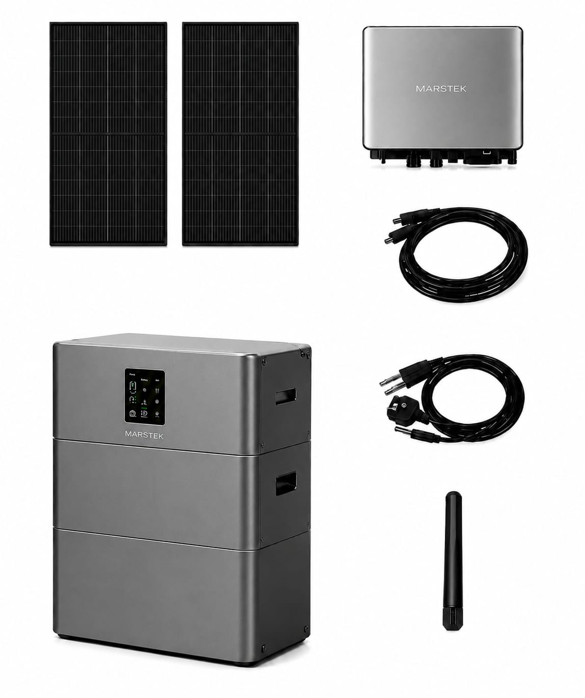 Marstek Jupiter C+ Balkon-ESS 800W mit 2,56 kWh Speicher